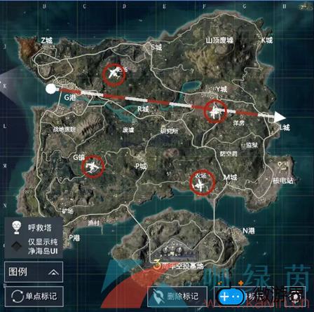 《和平精英》三周年空投基地位置一览