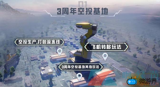 《和平精英》3周年空投基地作用介绍(和平精英空军基地)