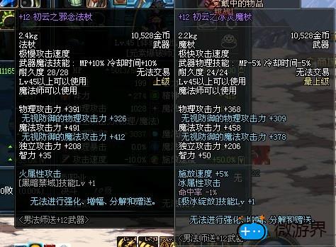 dnf体验服男法赠送加12武器图(dnf男法师毕业武器)