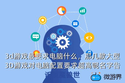 3d游戏最要求电脑什么，那几款大型3D游戏对电脑配置要求超高呢名字告诉我魔兽世