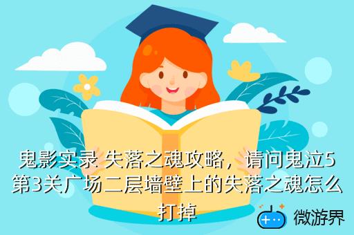 鬼影实录 失落之魂攻略，请问鬼泣5第3关广场二层墙壁上的失落之魂怎么打掉