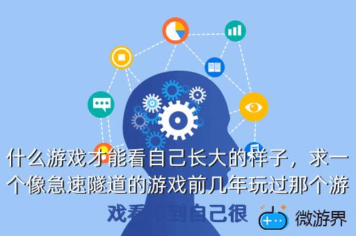 什么游戏才能看自己长大的样子，求一个像急速隧道的游戏前几年玩过那个游戏看不到自己很