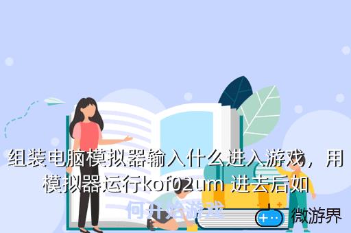 组装电脑模拟器输入什么进入游戏，用模拟器运行kof02um 进去后如何开始游戏