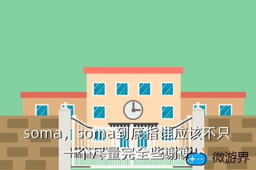 soma，soma到底指谁应该不只一个尽量完全些谢谢