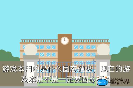游戏本用的是什么固态硬盘，现在的游戏本是不是一定要固态硬盘