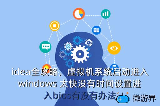 idea全攻略，虚拟机系统启动进入windows 太快没有时间设置进入bios有没有办法