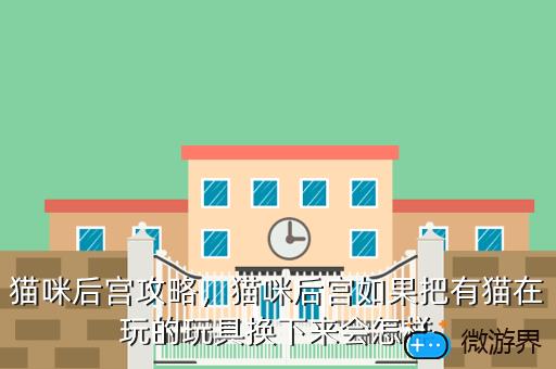 猫咪后宫攻略，猫咪后宫如果把有猫在玩的玩具换下来会怎样