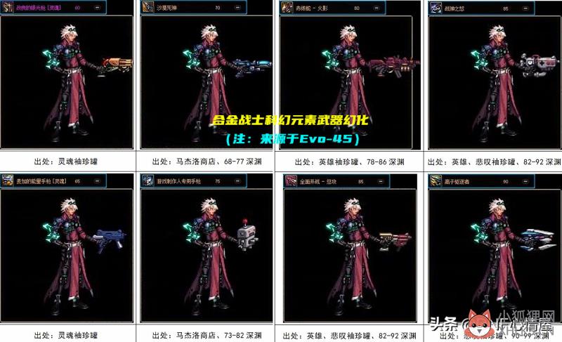 DNF科幻元素武器有哪些（盘点游戏中各元素武器）--第1张