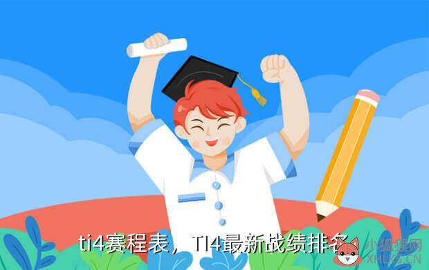 ti4赛程表，TI4最新战绩排名