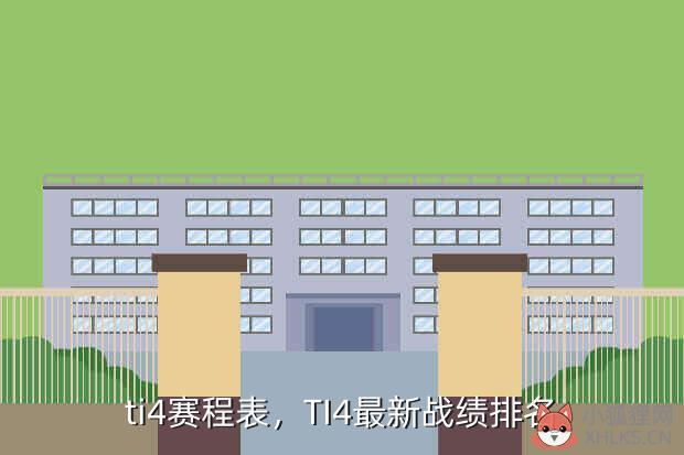 ti4赛程表，TI4最新战绩排名