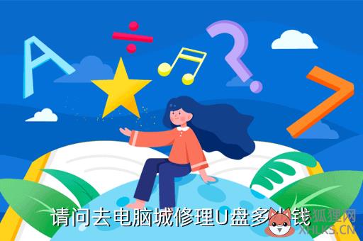 请问去电脑城修理U盘多少钱