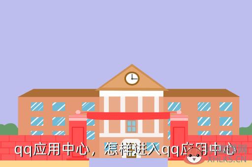 qq应用中心，怎样进入qq应用中心