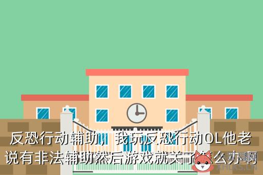 反恐行动辅助，我玩反恐行动OL他老说有非法辅助然后游戏就关了怎么办啊