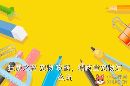 狂暴之翼，狂暴之翼战力飙升技巧