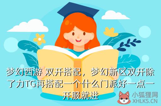 梦幻西游 双开搭配，梦幻新区双开除了力TG再搭配一个什么门派好一点一开服就进