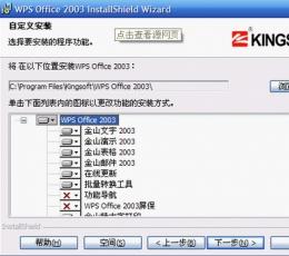 金山文字WPS2003绿色版