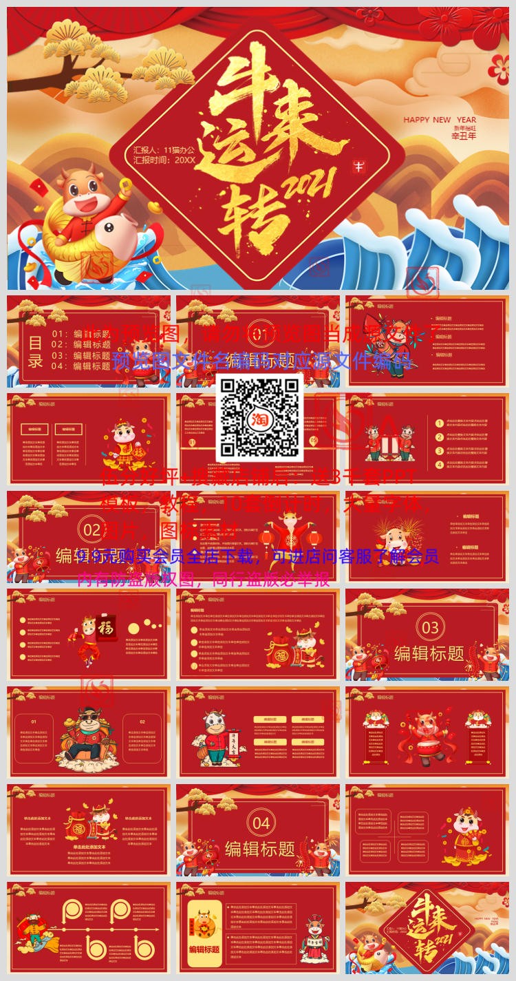 2020年终总结汇报PPT