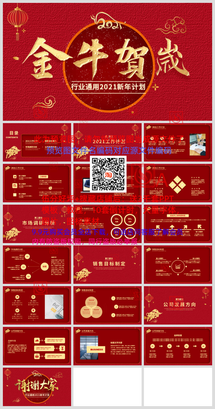 2020年终总结汇报PPT