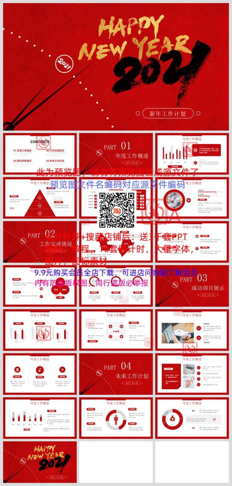 2020年终总结汇报PPT