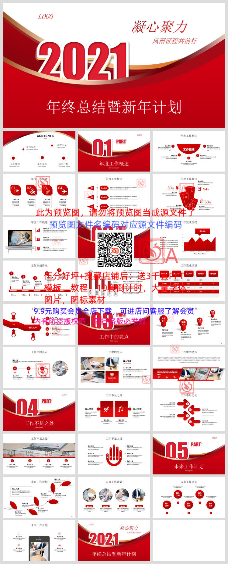 2020年终总结汇报PPT