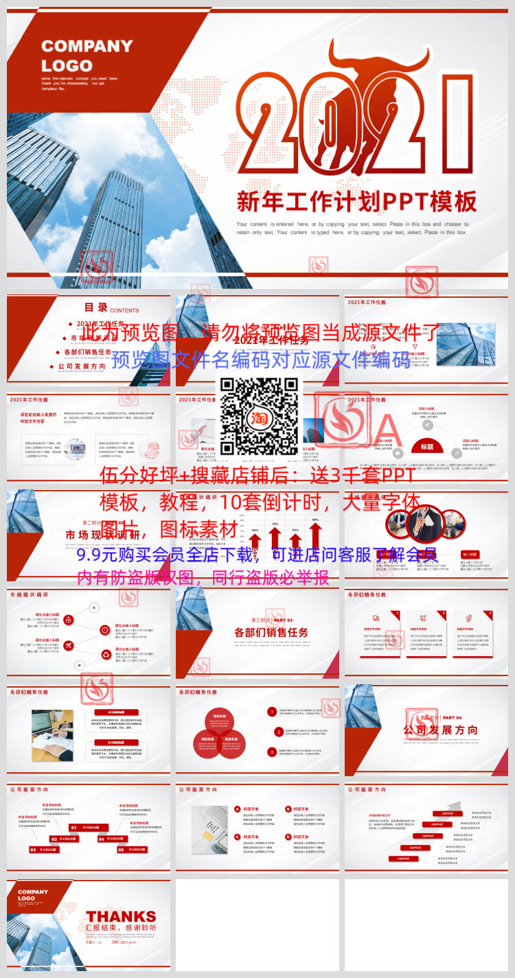 2020年终总结汇报PPT