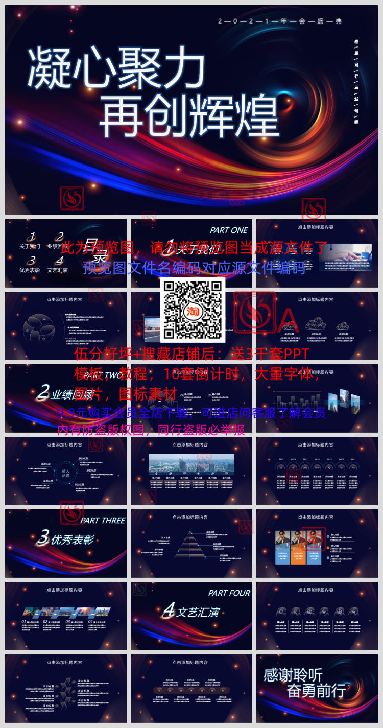 2020年终总结汇报PPT