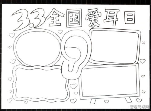 2021人人享有听力健康手抄报大全