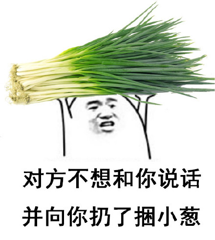 对方不想和你说话并向你扔了xxx表情包