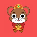 2020金鼠贺岁大吉图片大全