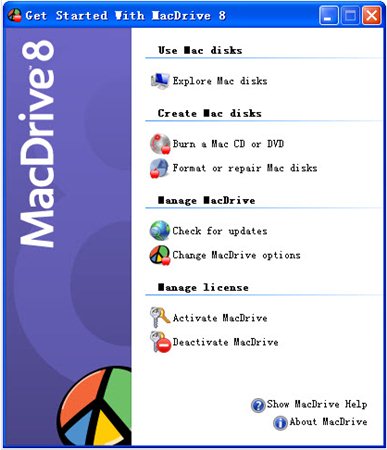 MacDrive汉化版软件特色1