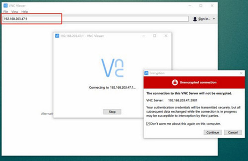 VNC Viewer中文版使用方法2