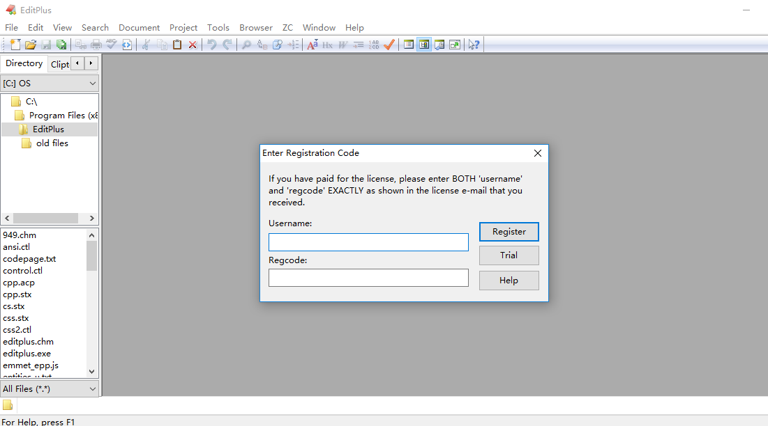 EditPlus3截图4