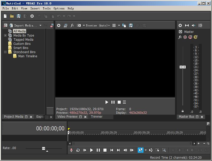 Vegas Pro18最新版百度云软件功能