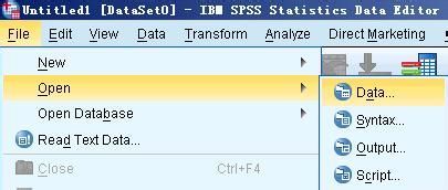 spss18怎么将两个数据合并1