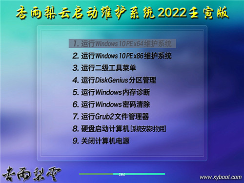 杏雨梨云U盘系统2022壬寅版基本介绍