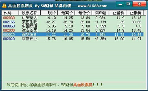 桌面股票软件下载