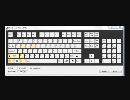 KeyboardTestUtility(键盘按键测试工具)v2.8