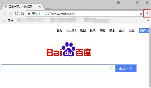 谷歌浏览器百度