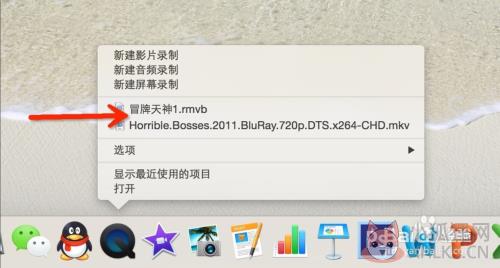 如何删除QuickTime解码器最新官方版的播放记录2