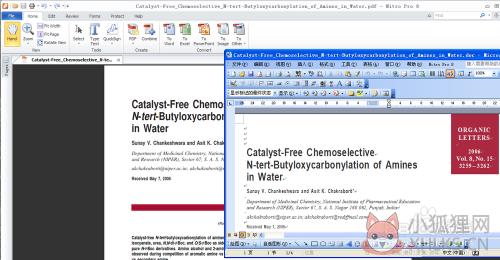 nitro pro 13最新版如何转换Word文档4