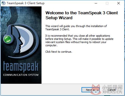 TeamSpeak3官方下载安装方法截图1