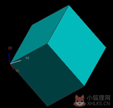 ug4.0怎么把斜工件摆正