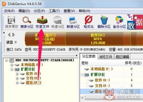 diskgenius专业版怎么恢复数据1