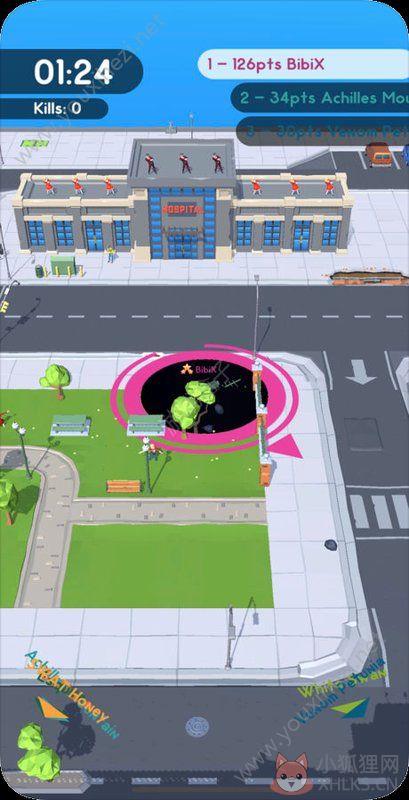 抖音黑洞吞噬城市游戏中文版(Hole.io)图片2