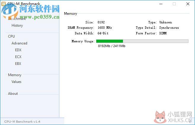 CPU-M Benchmark(CPU性能测评软件) 1.4 正式版
