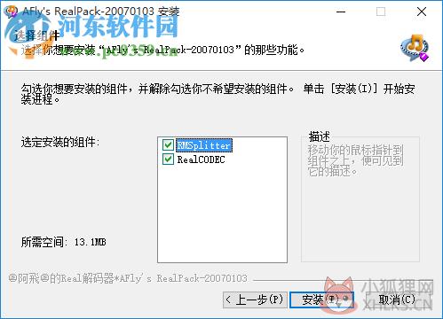 阿飞Real解码器下载(影音解码器) 20070103 绿色免费版