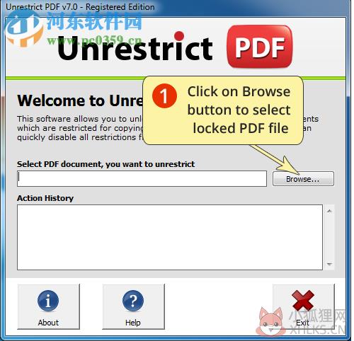 PDF密码删除软件(Unrestrict PDF) 7.0 官方版
