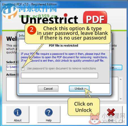 PDF密码删除软件(Unrestrict PDF) 7.0 官方版