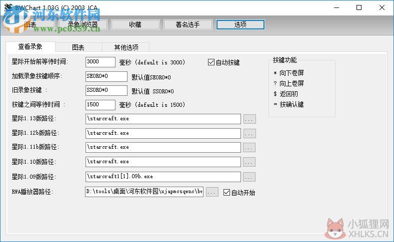 星际争霸apm测试器(bwchart) 1.04 b 中文版