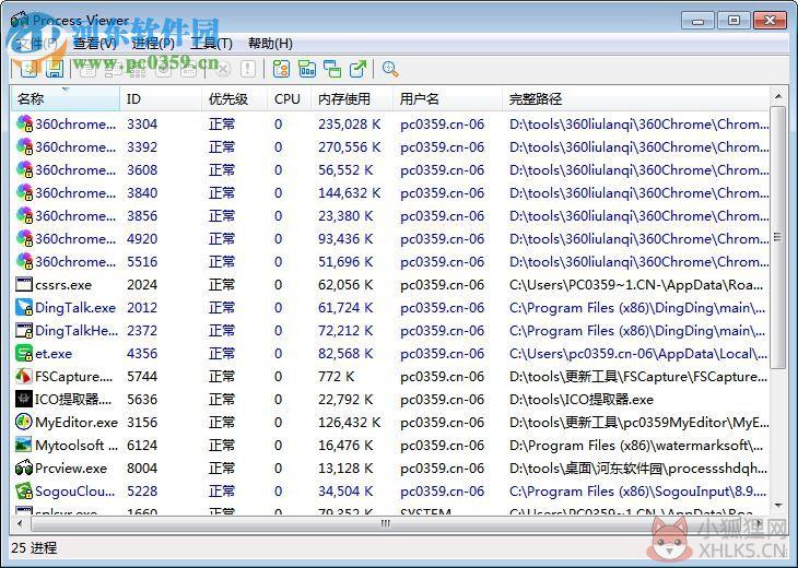 Process Viewer汉化版(进程管理器) 5.2.15.1 绿色版